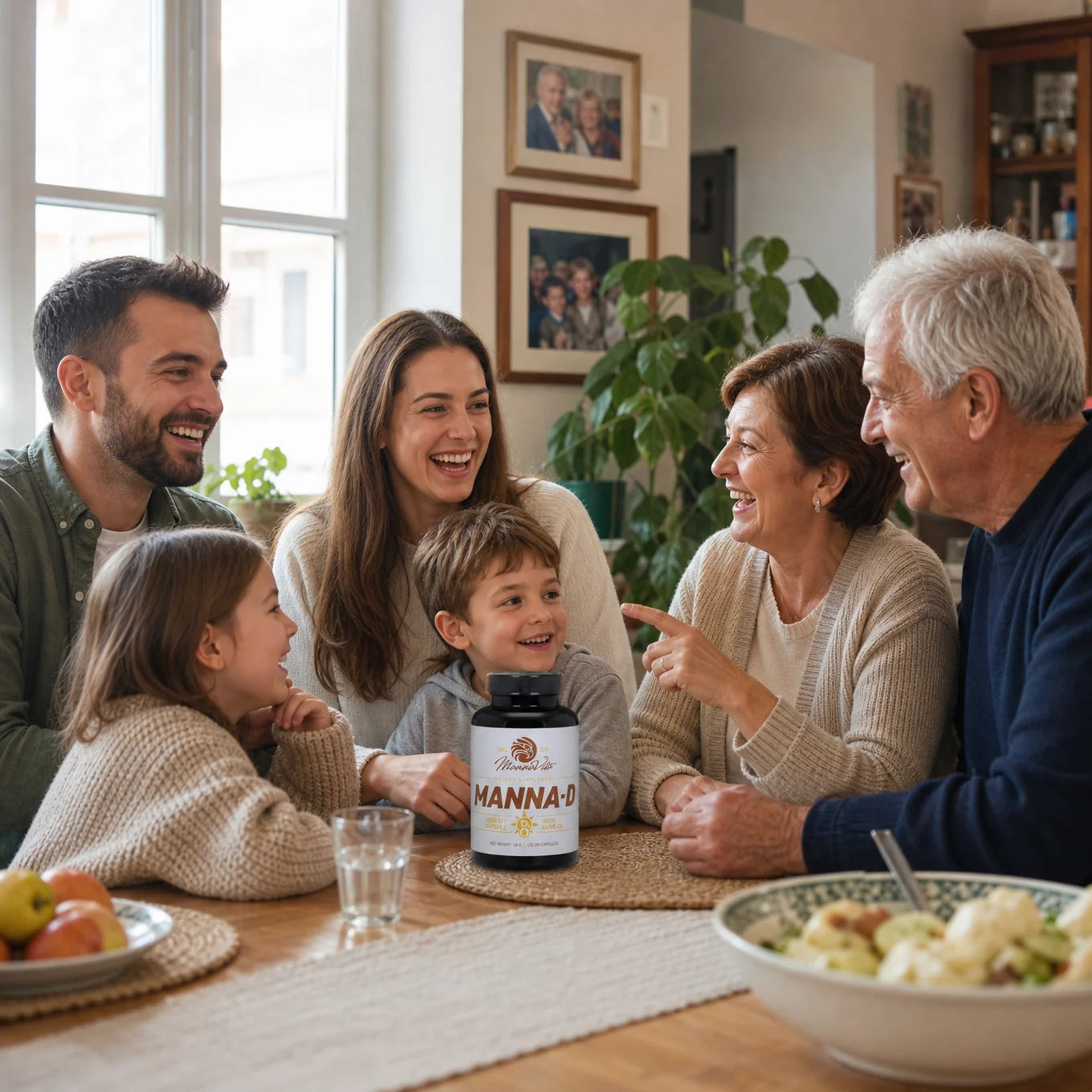 MANNA-D vitamín D3 v olivovom oleji • 4000 IU • 120 kapsúl