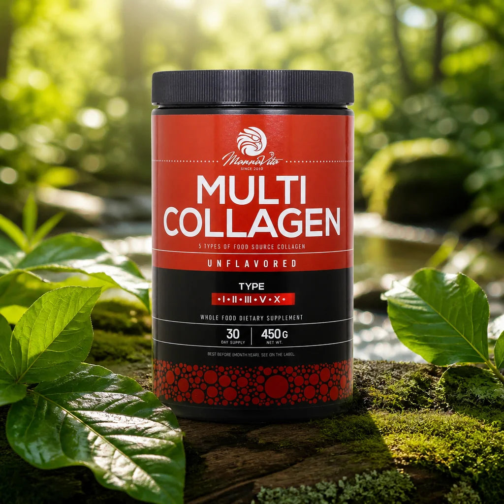 Mannavita Multi Collagen prášok • Bez príchute • 450g