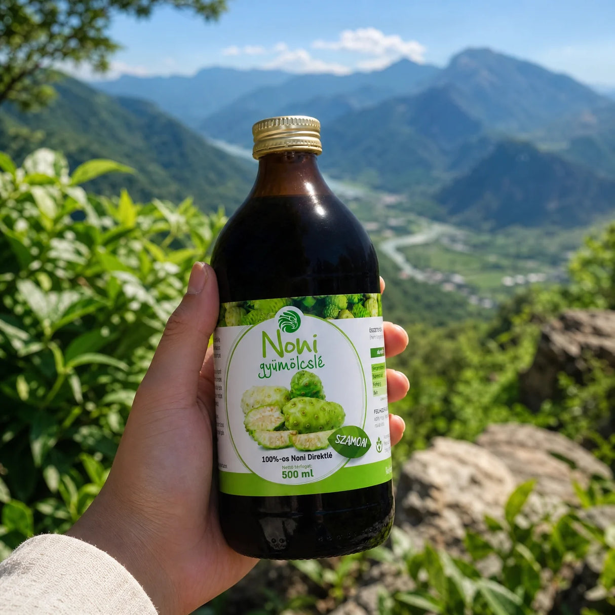 Mannavita Noni, 100% čistá lisovaná šťava • 500 ml