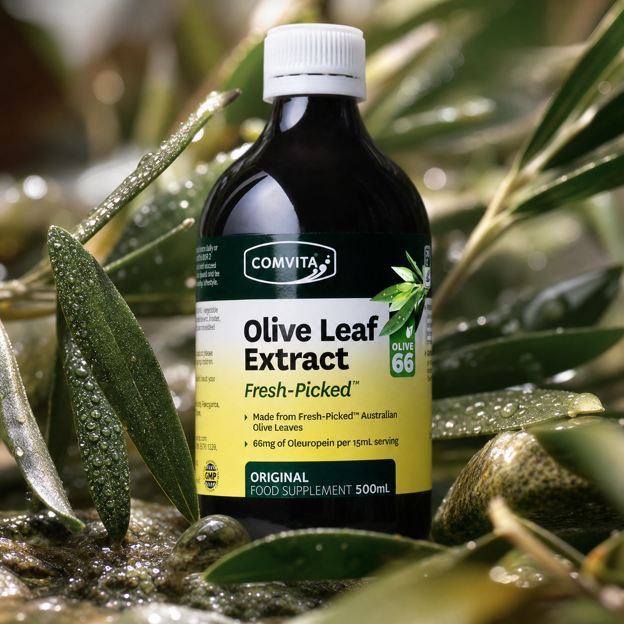 Comvita tekutý extrakt z olivových listov • 500 ml
