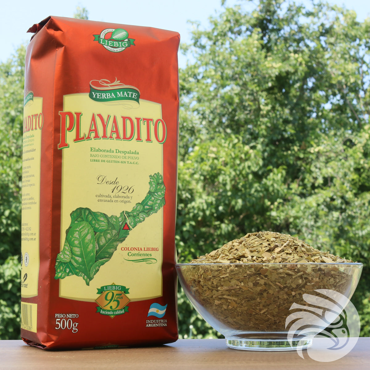 Playadito yerba mate • Vyrobená DESPALADA • 500 g