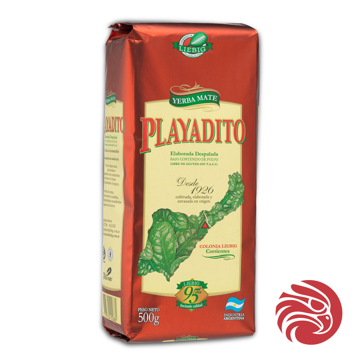 Playadito yerba mate • Vyrobená DESPALADA • 500 g