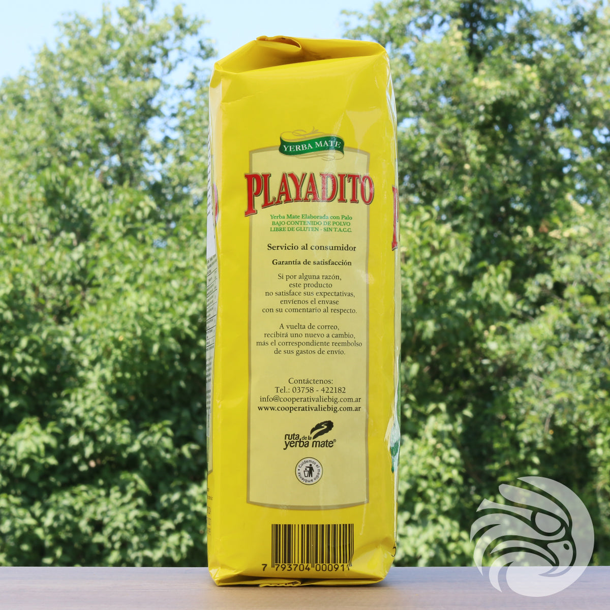 Playadito čaj yerba maté • s obsahom stoniek • 500 g