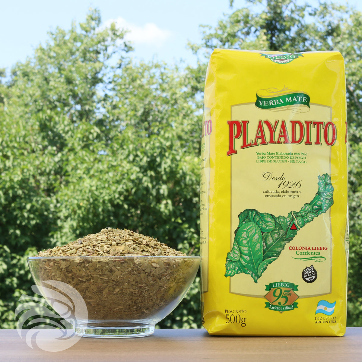 Playadito čaj yerba maté • s obsahom stoniek • 500 g