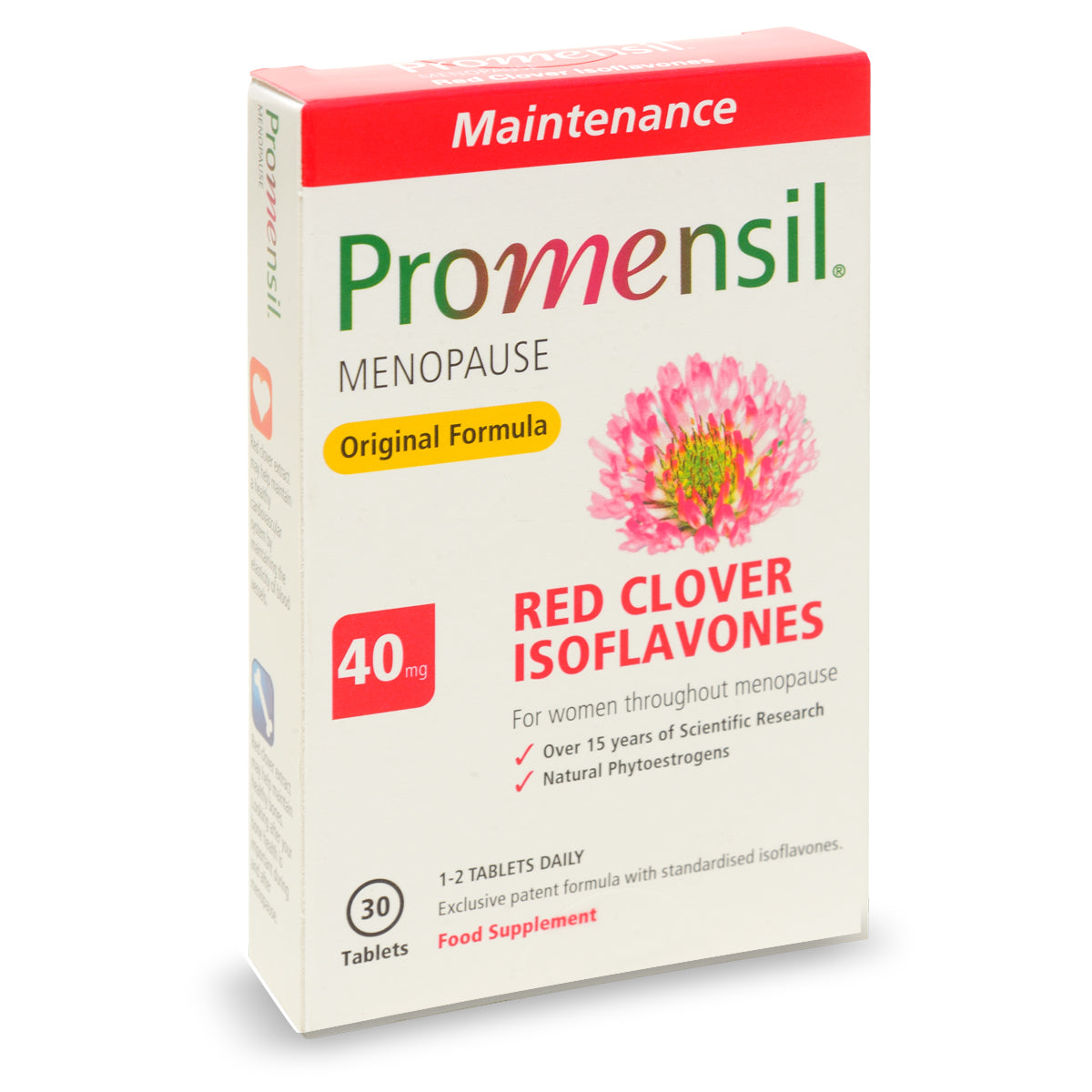 Promensil 40 mg red clover isoflavone extract • 30 tablets
