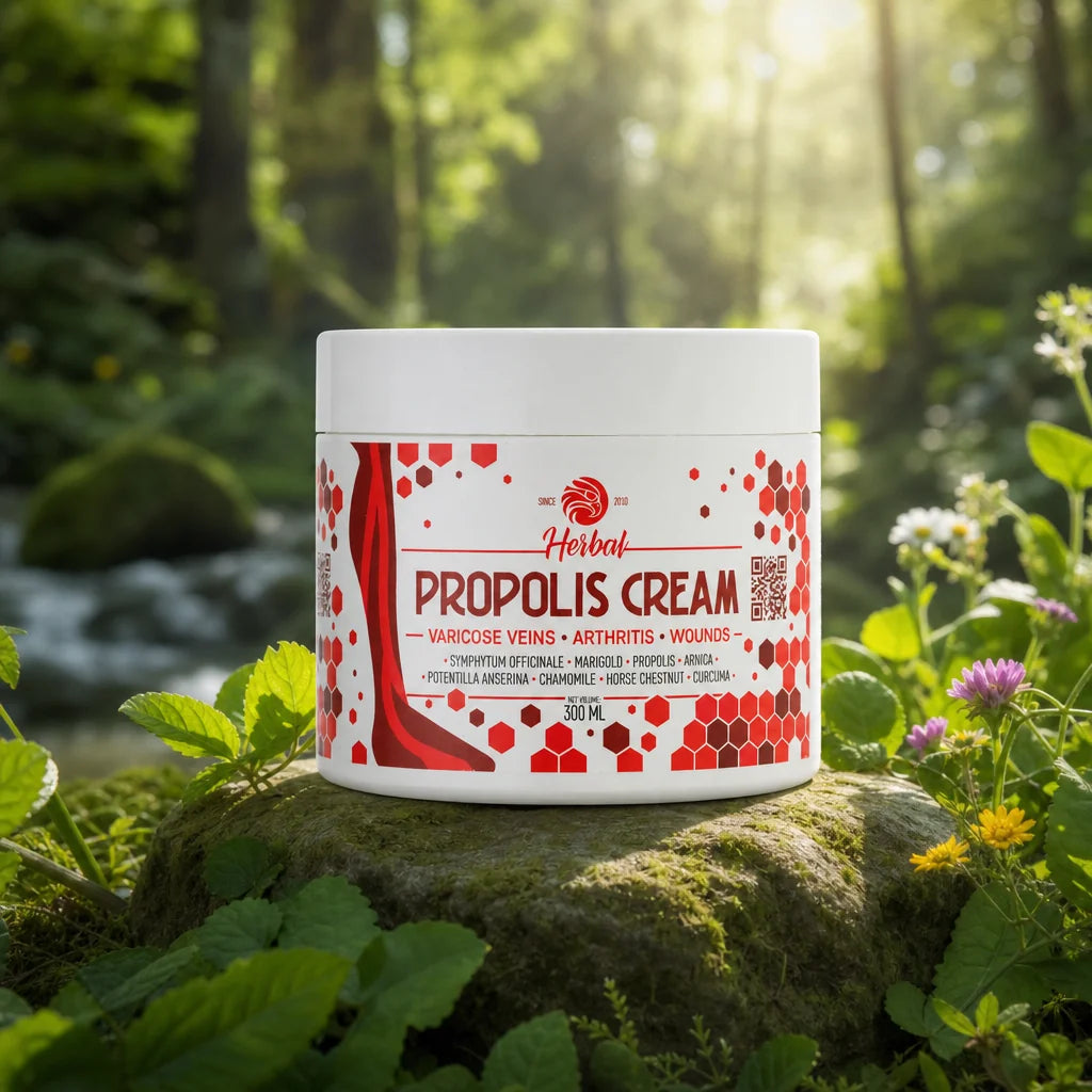 Mannavita Propolisový krém s bylinkami • 300 ml