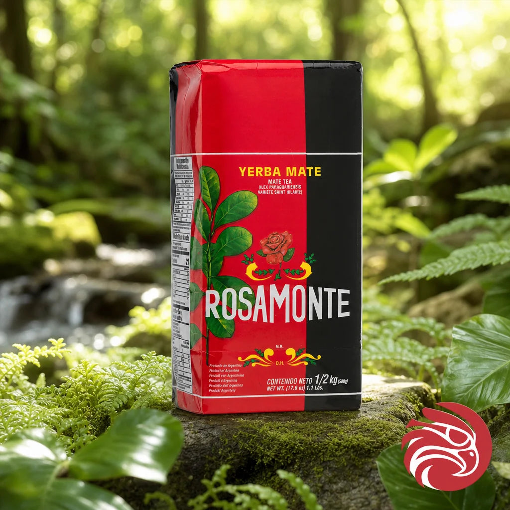 Rosamonte čaj yerba maté • s obsahom stoniek • 500 g