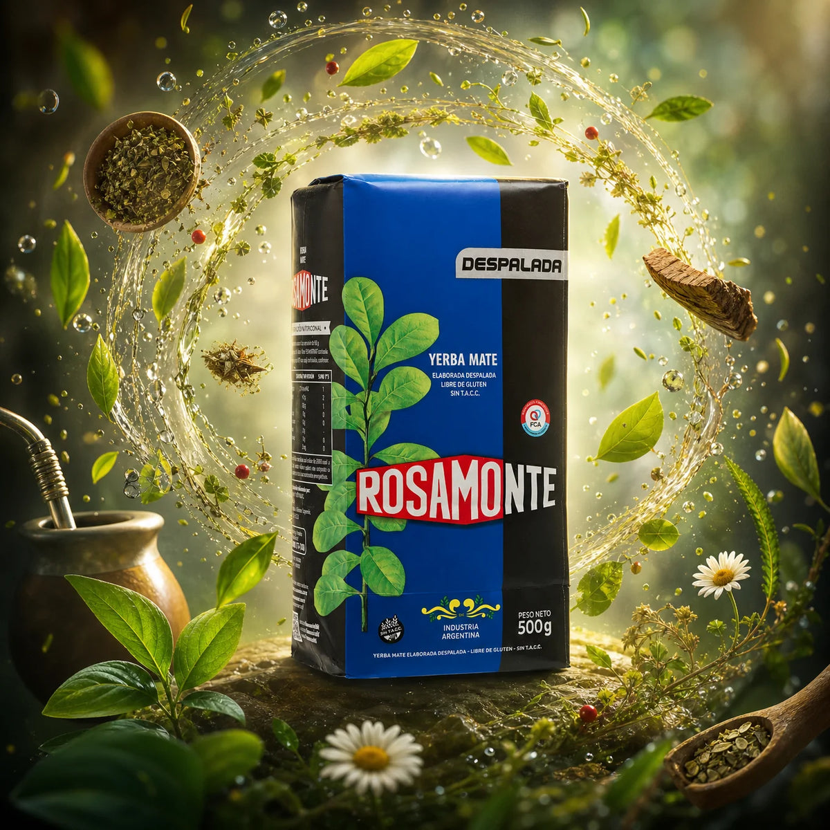 Rosamonte čaj yerba maté • DESPALADA • 500 g