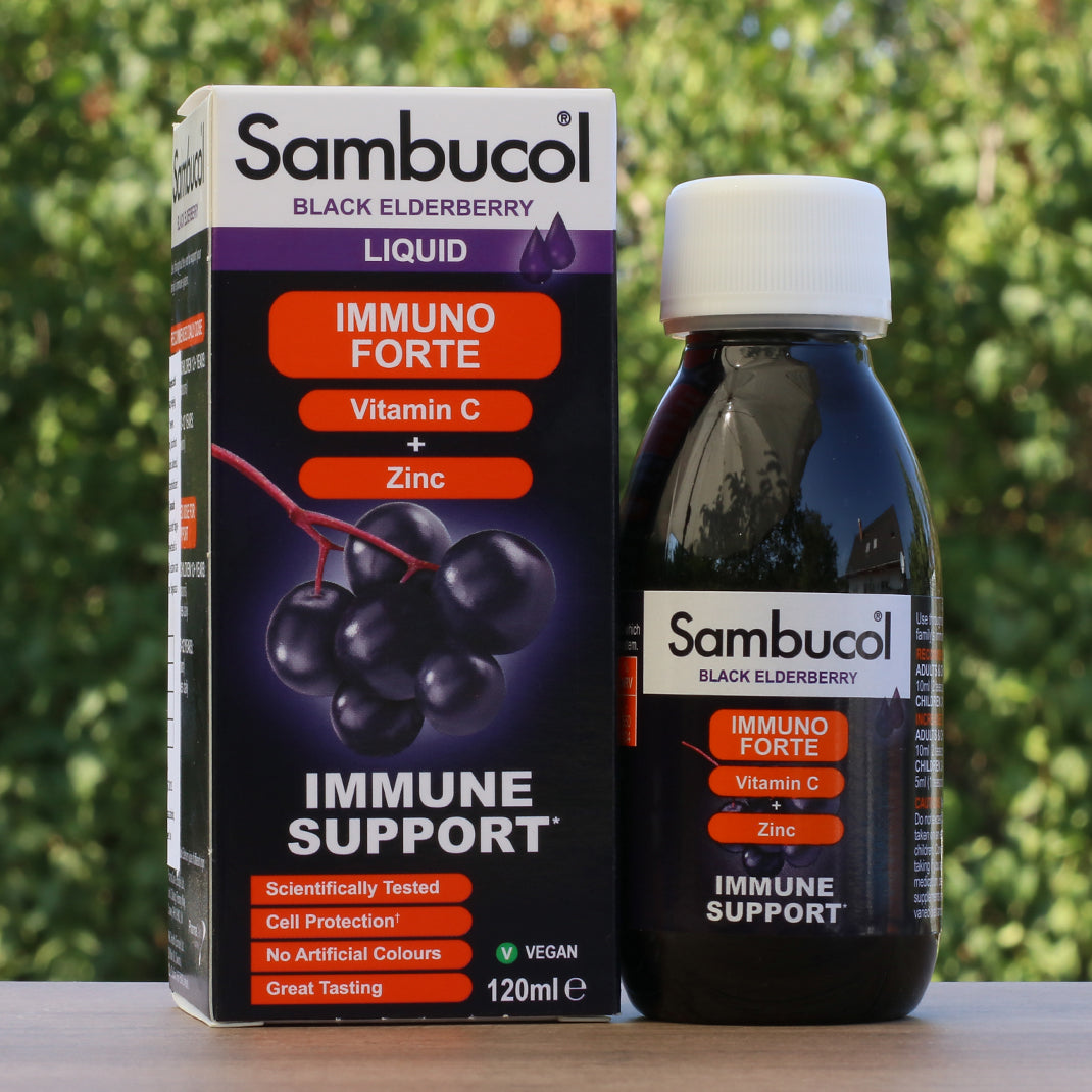 Sambucol sirup z čiernej bazy, Immuno Forte • 120 ml