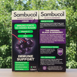 Sambucol sirup z čiernej bazy, bez cukru • 120 ml