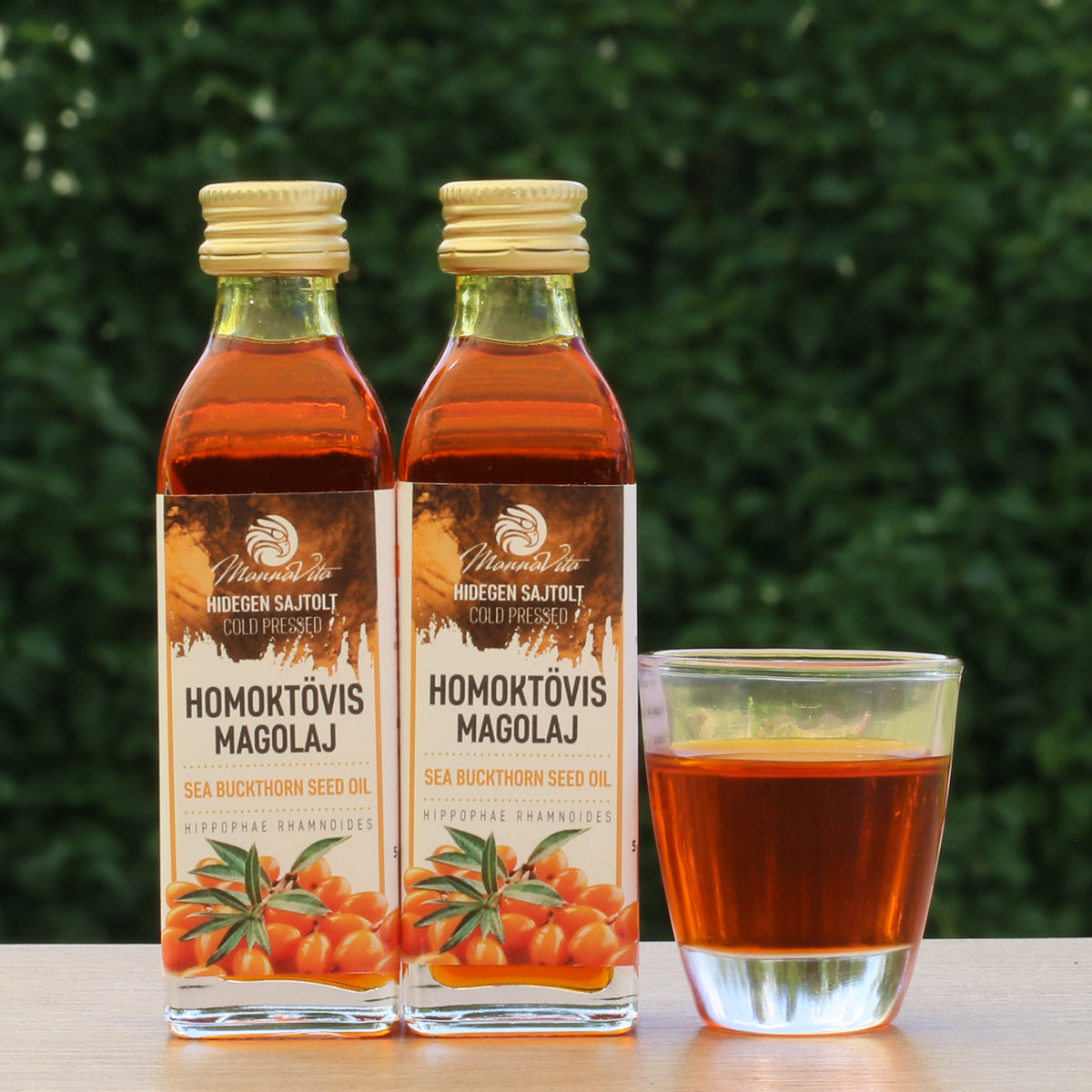 Mannavita maďarský za studena lisovaný olej zo semien rakytníka • 40 ml