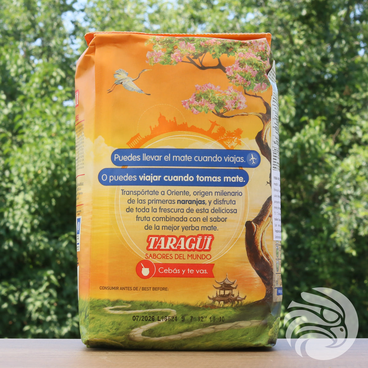 Taragüi yerba maté čaj • Orientálny pomaranč • 500 g