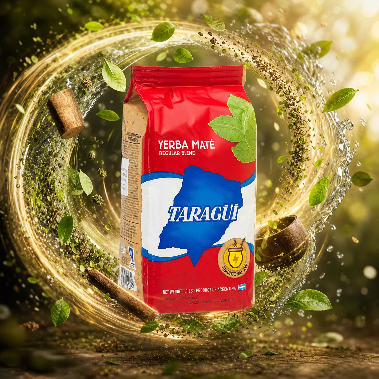 Taragüi čaj yerba maté • s obsahom stoniek • 500 g